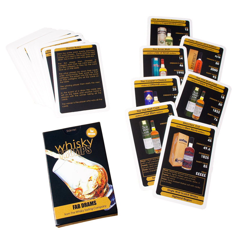 Whisky Trumps Cards Game