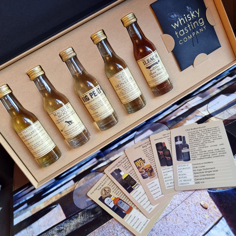 PEATY & ISLAY WHISKY TASTING SET