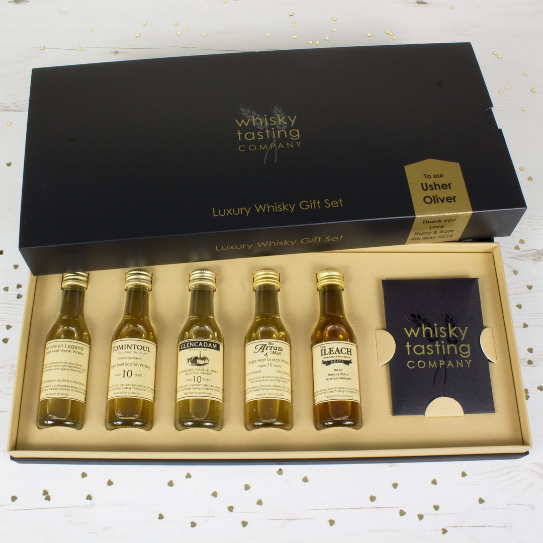 USHER SINGLE MALT GIFT SET