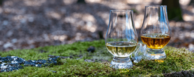 Peated whiskies