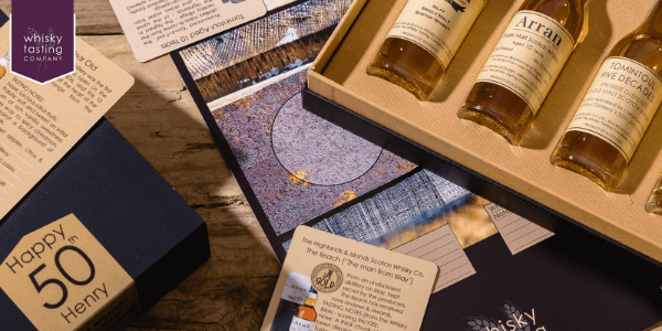Personalised whisky available at Whisky Tasting Company