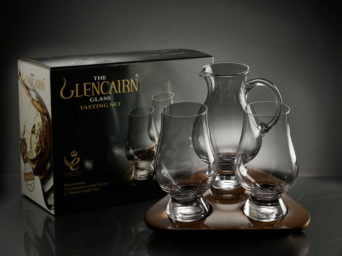 Whisky Glasses and Water Jugs