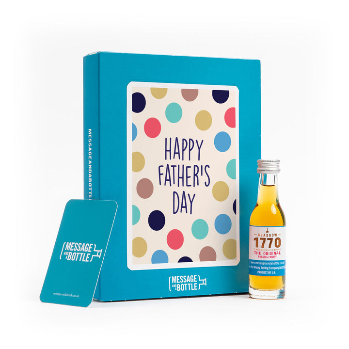 5 Bottle Single Malt Set with Fathers Day Whisky Card