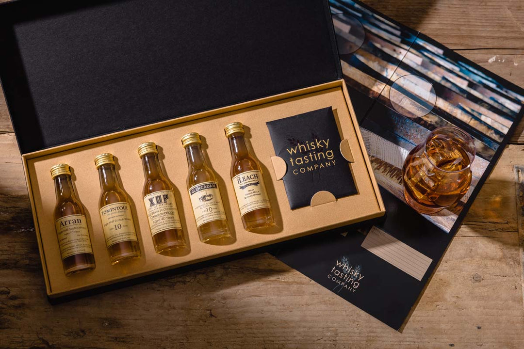 40 year old whisky in Scotch whisky git set