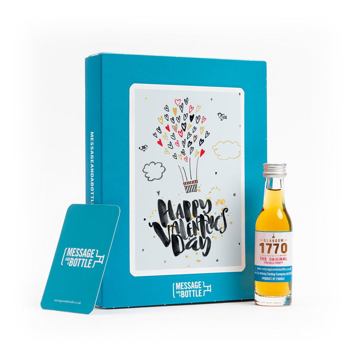 5 Bottle Single Malt Set plus Valentines Whisky Card
