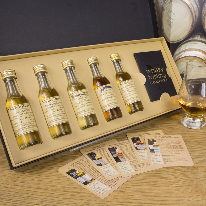 PERSONALISED FATHERS DAY OLD & RARE SCOTCH WHISKY GIFT SET