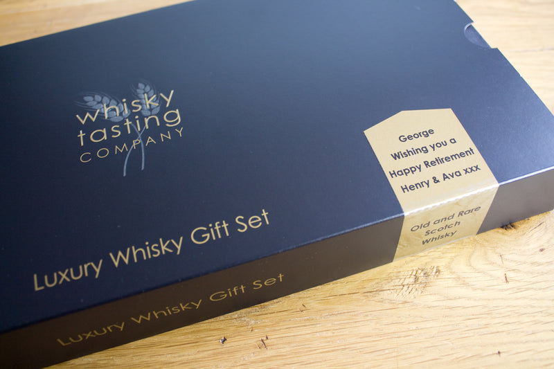 Personalised Old and Rare Scotch Whisky Gift Set