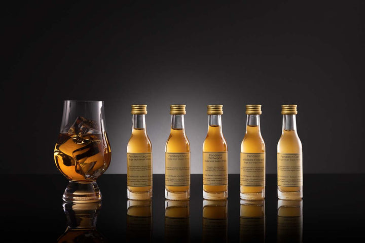Penderyn Welsh miniature whiskies from The Whisky Tasting Company
